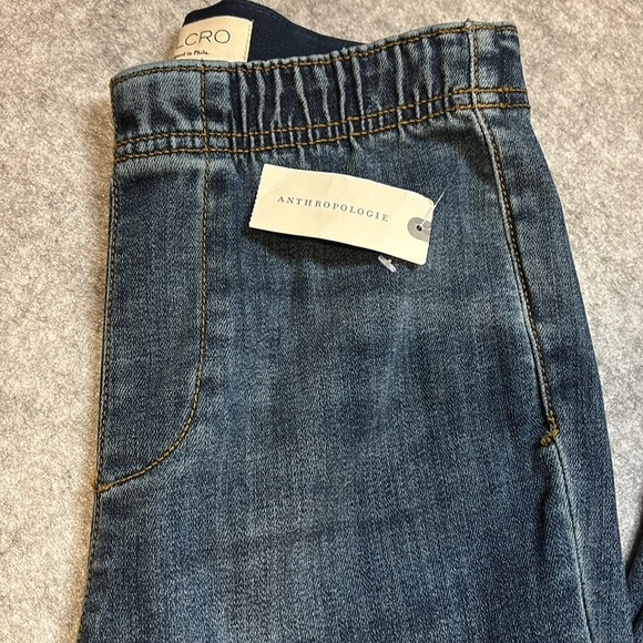 Pilcro Wide Flare Leg Jeans - XXS Small - Denim Medium Color - NWT's - Picture 2 of 14